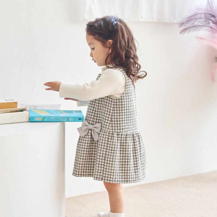 【最終値下げ】新品未使用　ベビーディオール　ジャンパースカート CHOPIN（ショパン） 子供服 ベビー 女の子 ファンシーツイード