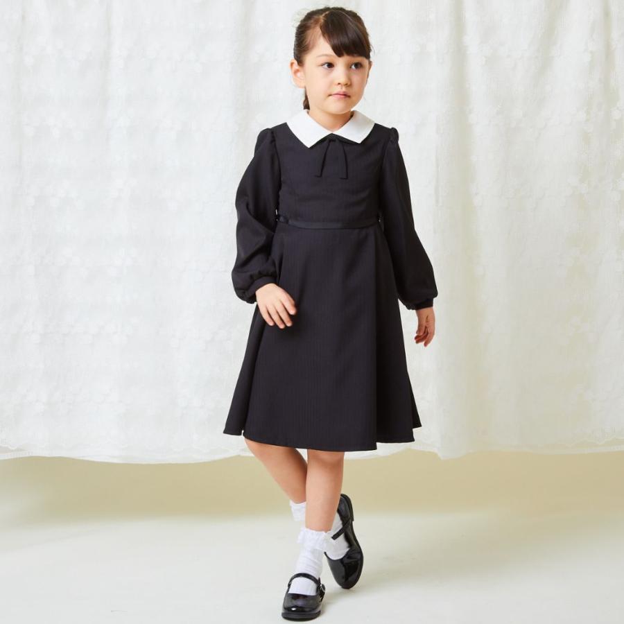 子供服 フォーマル 女の子 シンプルAラインワンピース 100 110 120 130cm （2376-7355） CHOPINblue/ショパン ブルー｜kids-aprire｜11