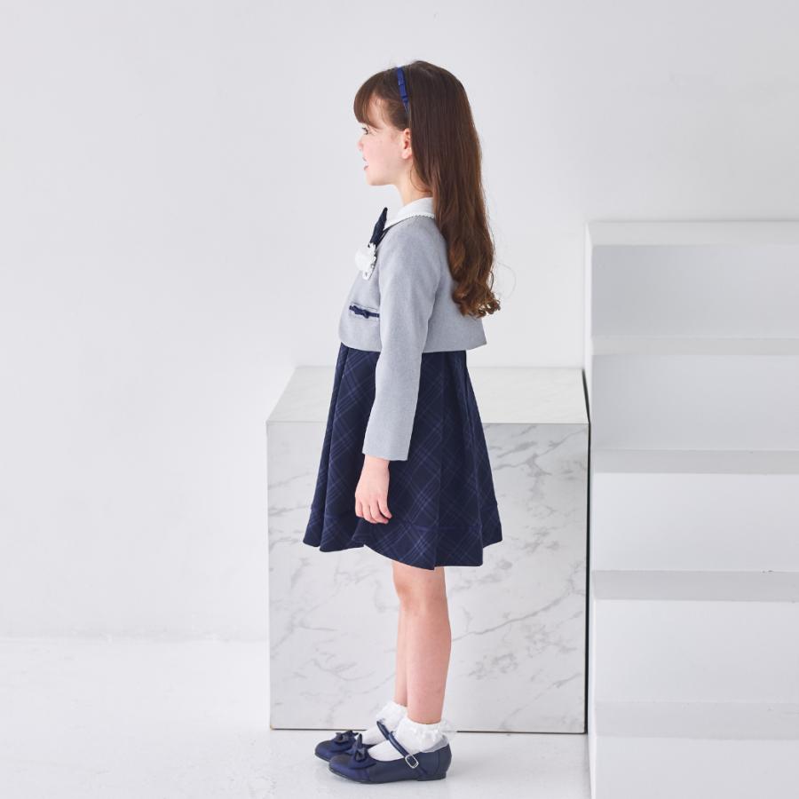 【ショパン】ワンピースアンサンブル　130 フォーマル セレモニー　入学式 楽天市場】【26年新作！ご好評頂いております】入学式 スーツ