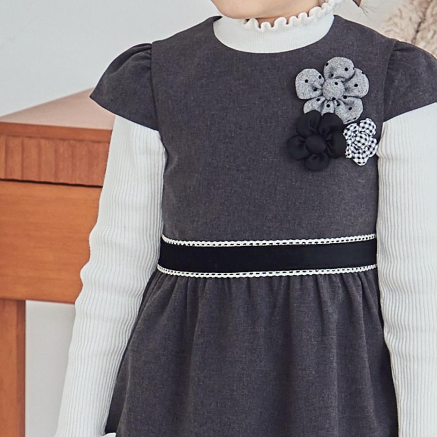 CHOPIN SALE 女の子 ドレス ワンピース モノトーン チェック CHOPIN SALE 女の子 ドレス ワンピース モノトーン チェック