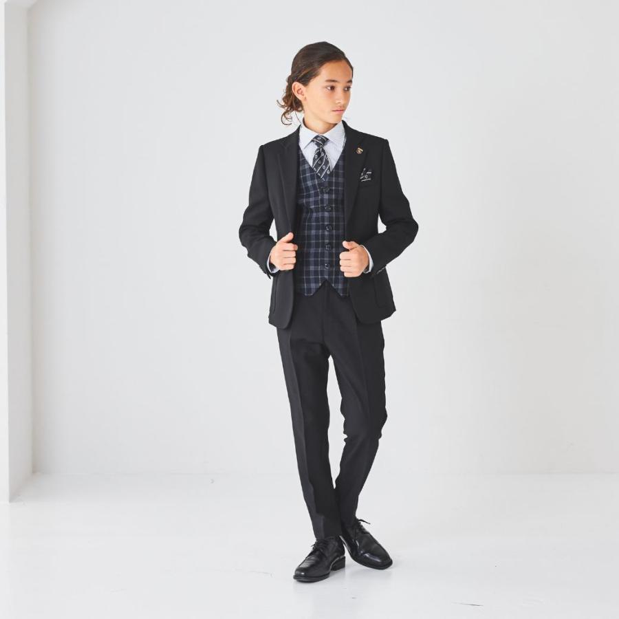 【美品】卒業式 入学式 男の子 ショパン ブランド スーツ セット 150 CHOPIN 【早割】 卒業式 男の子スーツ 中学受験 レジメンタル 5