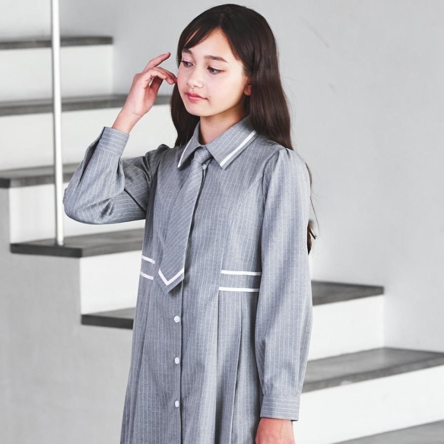 CHOPIN（ショパン） 女の子 キッズ 子供服 ワンピース ピンストライプ