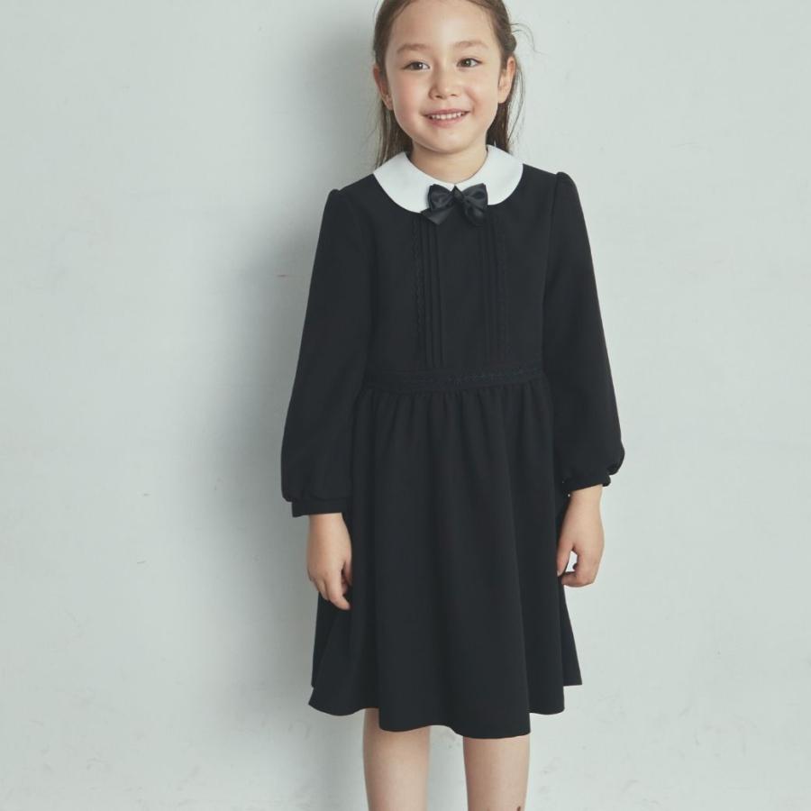 CHOPIN 子供 喪服 女の子 長袖 フラワーテープフォーマル CHOPIN 子供 喪服 女の子 長袖 フラワーテープフォーマル