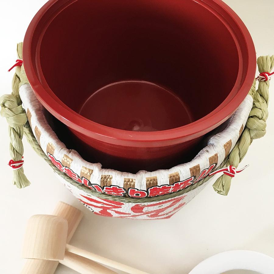 ミニ鏡開きセット 菰樽こもだる日本製岸本吉二商店 お祝い忘年会新年会