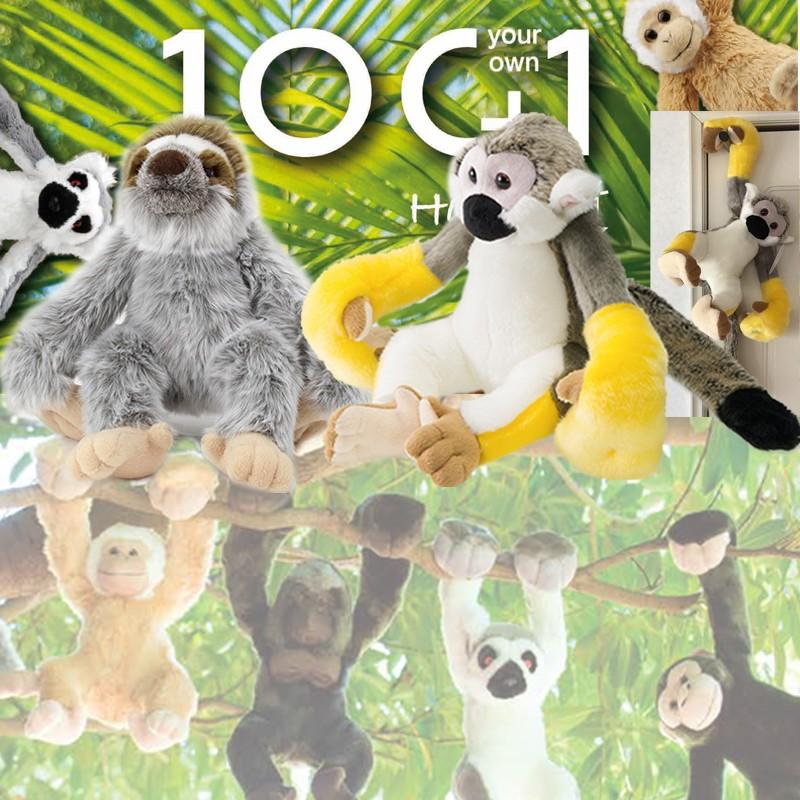 ぬいぐるみ さる サル ナマケモノ ぶら下がります お座りも上手 リスザル ワオキツネザル オランウータン ゴリラ ニホンザル チンパンジー Taiyo Sm030 キッズマーケット 通販 Yahoo ショッピング