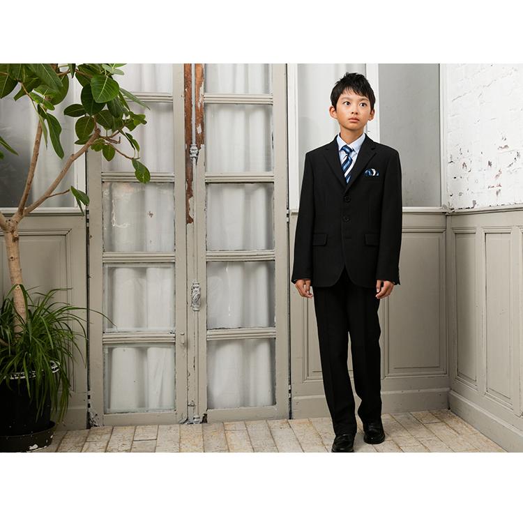 卒業式 小学校 男子 フォーマル 子供 ブラックフォーマル 5点セット