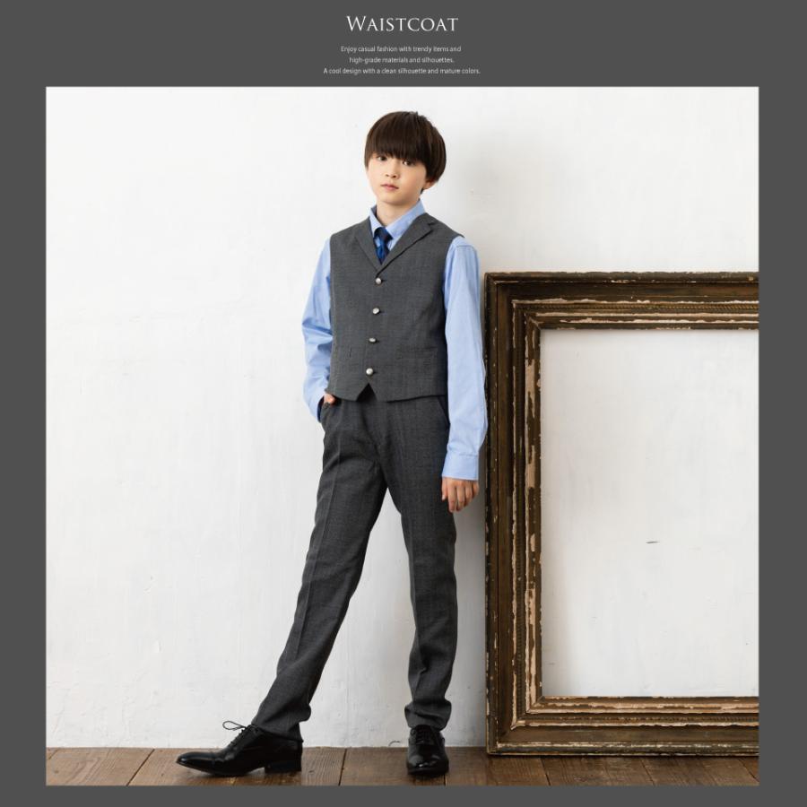 フォーマル キッズ 男の子 卒業式 小学校 140 150 160 170 6点セット 3  