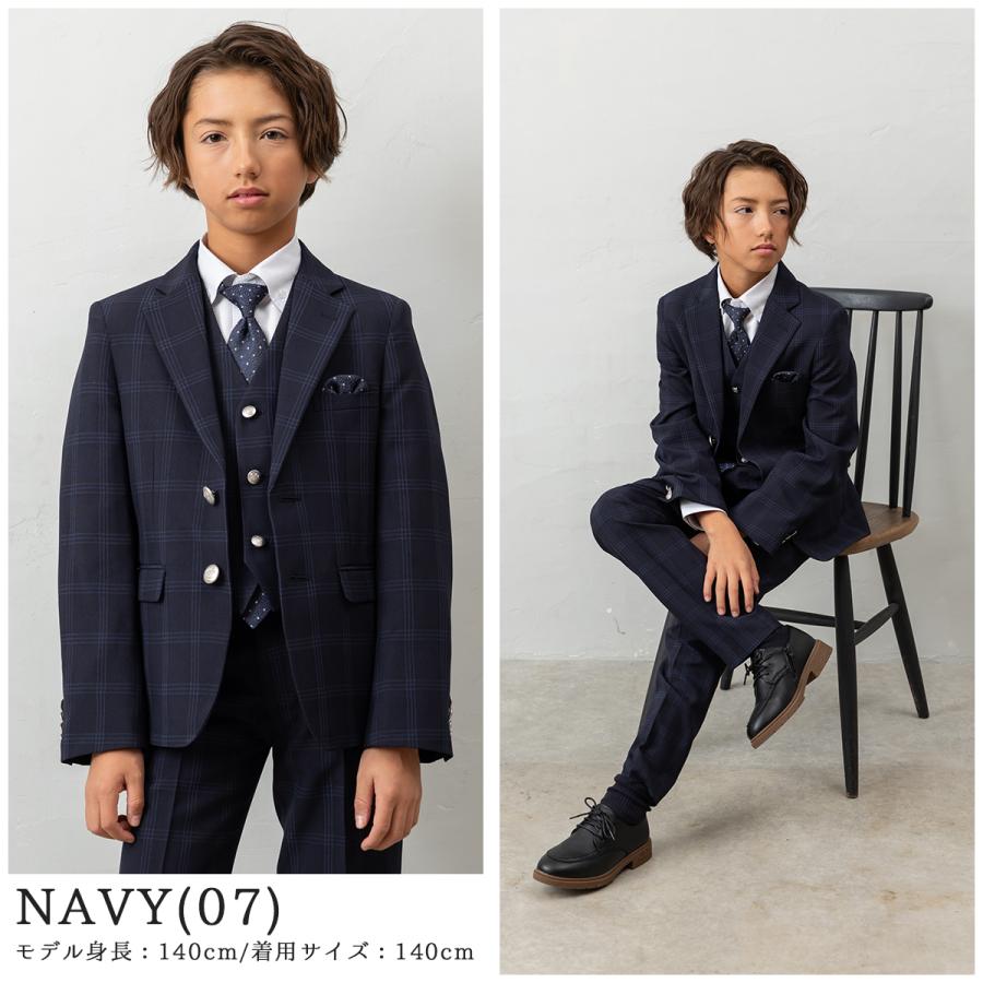 フォーマル キッズ 男の子 卒業式 小学校 140 150 160 170 6点セット 3ピーススーツ フォーマルスーツ 子供スーツ ジュニアスーツ 発表会 冠婚葬祭 孫の日 | WF BY WANDER FACTORY | 21