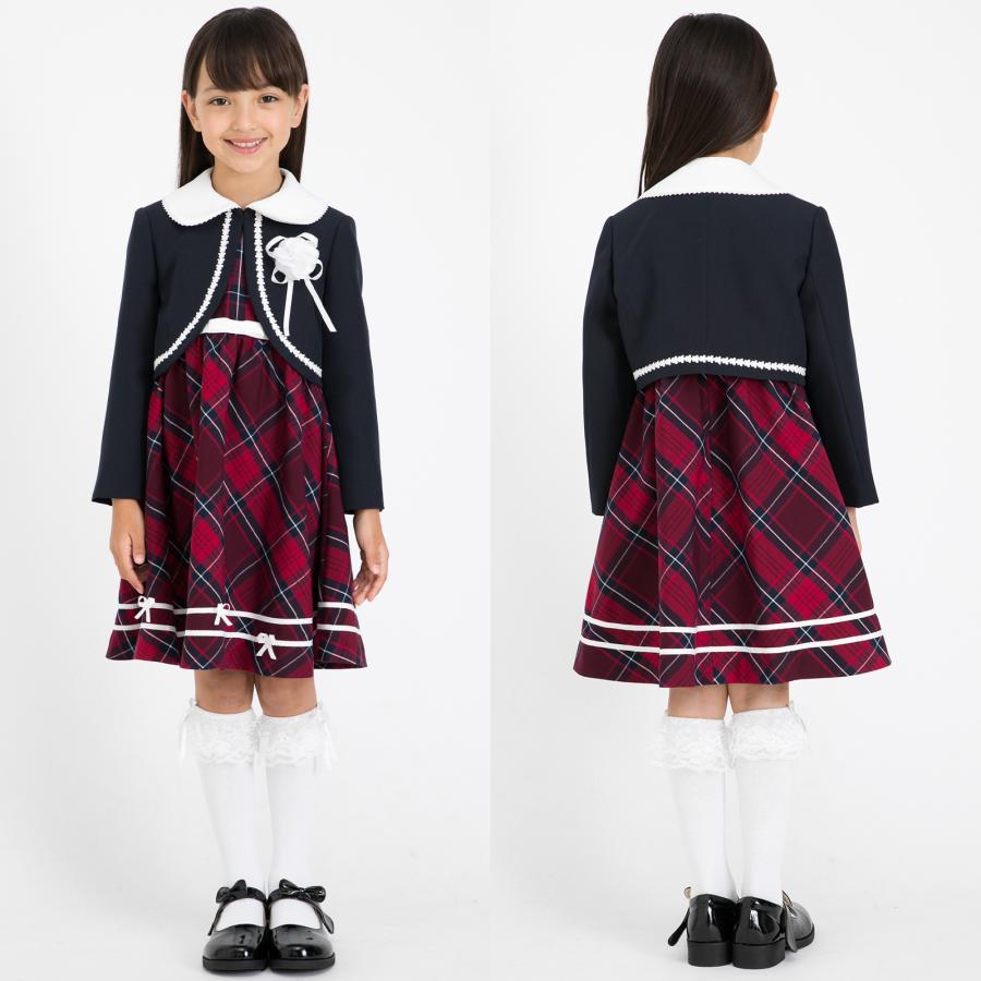 入学式 子供服 女 服 ワンピース 子供 卒園式 スーツ セット DECORA