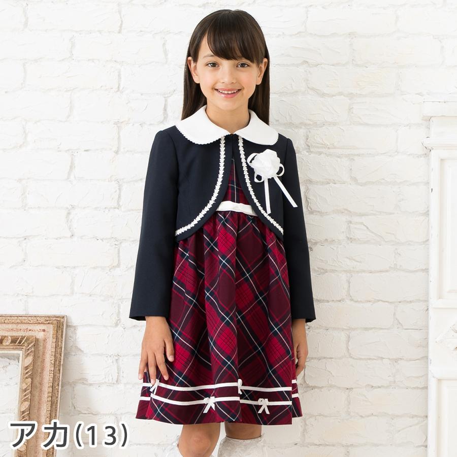 入学式 子供服 女 服 ワンピース 子供 卒園式 スーツ セット DECORA 