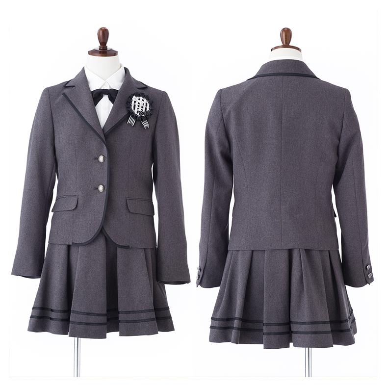 卒業式 スーツ 女の子 小学生 140 150 160 165 170 大きいサイズ 5点  