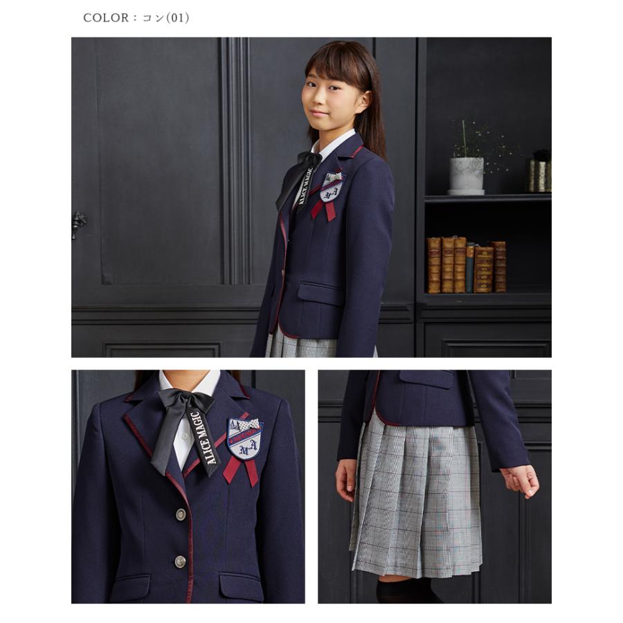 卒業式 スーツ 女の子 150 160 165 5点セット セットアップ フォーマル  