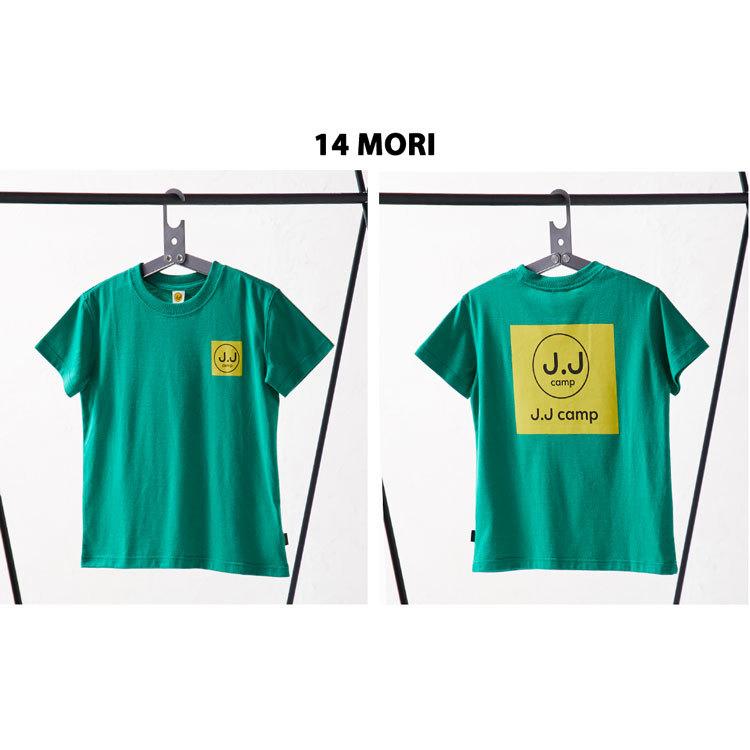 J.J CAMP Tシャツ 半袖 バックプリント 蚊 親子コーデ メンズ