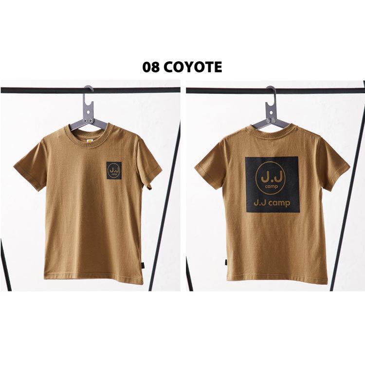 J.J CAMP Tシャツ 半袖 バックプリント 蚊 親子コーデ メンズ