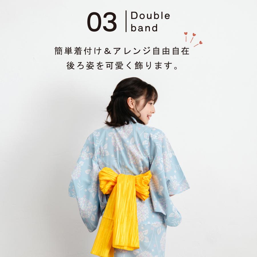 浴衣 子供 女の子 セパレート ワンピース 2WAY 浴衣セット 綿100％ 帯