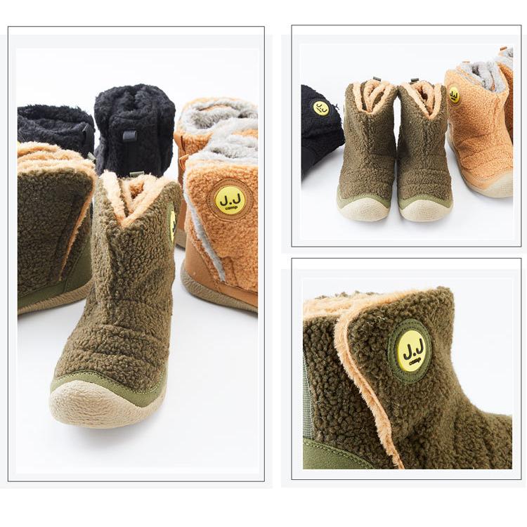 J.J CAMP 子供靴 ブーツ キッズ 防寒 かわいい おしゃれ スノーブーツ