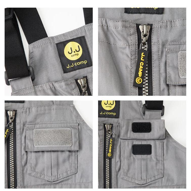 J.J CAMP つなぎ キッズ 女の子 男の子 難燃 ジャンプスーツ