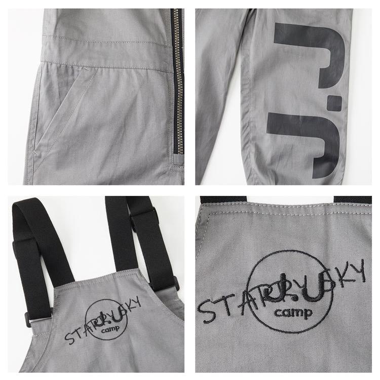 J.J CAMP つなぎ キッズ 女の子 男の子 難燃 ジャンプスーツ