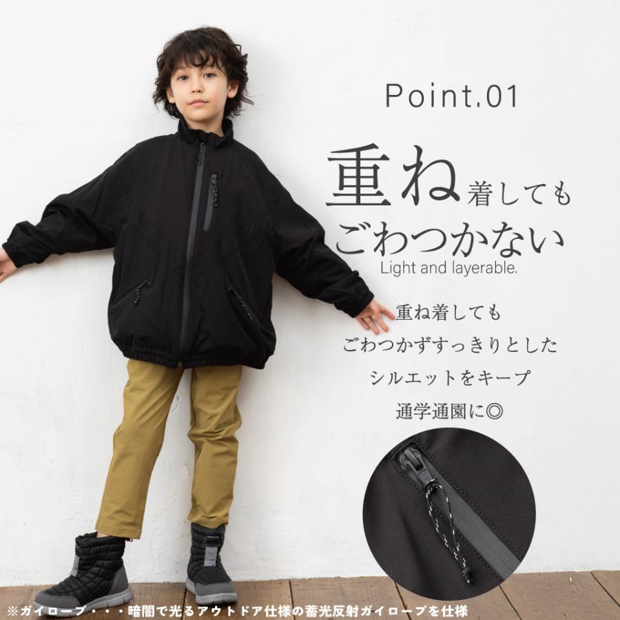 J.J CAMP アウター キッズ 薄手 ブルゾン ジャケット 女の子 男の子