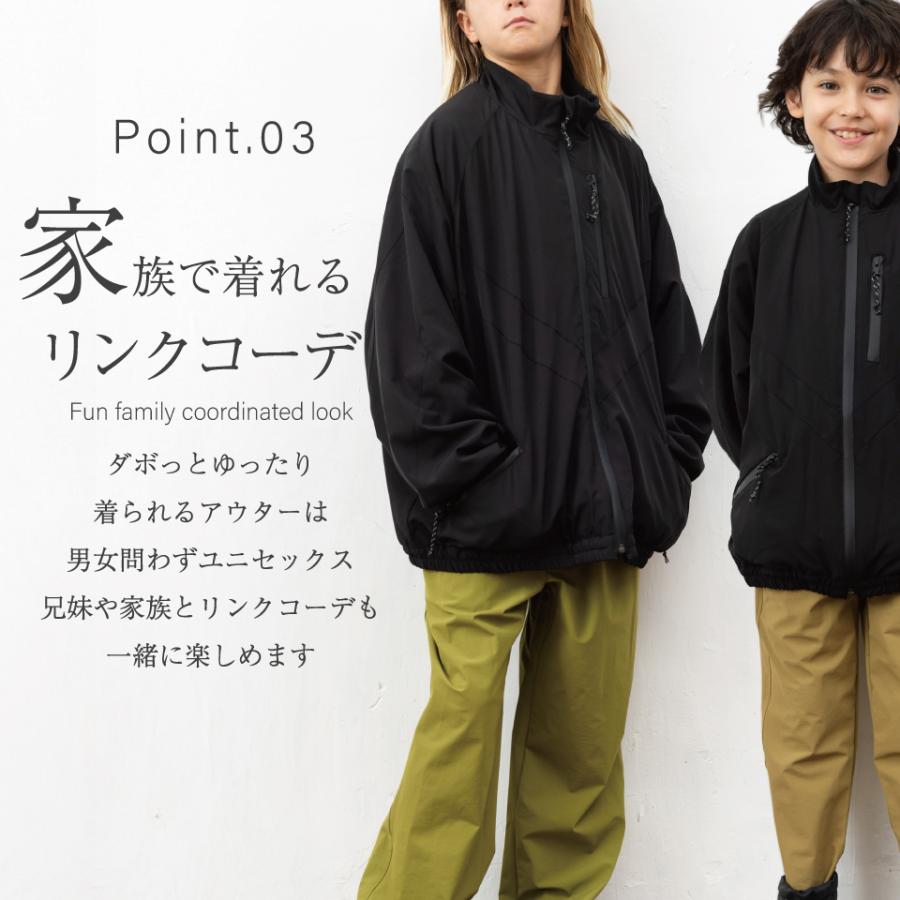 ジャケット・アウター JJ J.J CAMP アウター キッズ 薄手 ブルゾン ジャケット 女の子 男の子