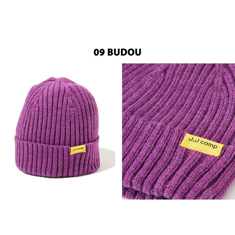 J.J CAMP ニット帽 レディース メンズ ニット帽子 ニットキャップ 無地