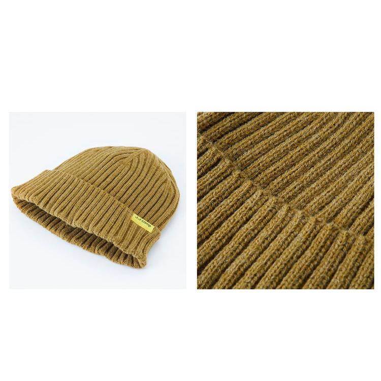 J.J CAMP ニット帽 レディース メンズ ニット帽子 ニットキャップ 無地