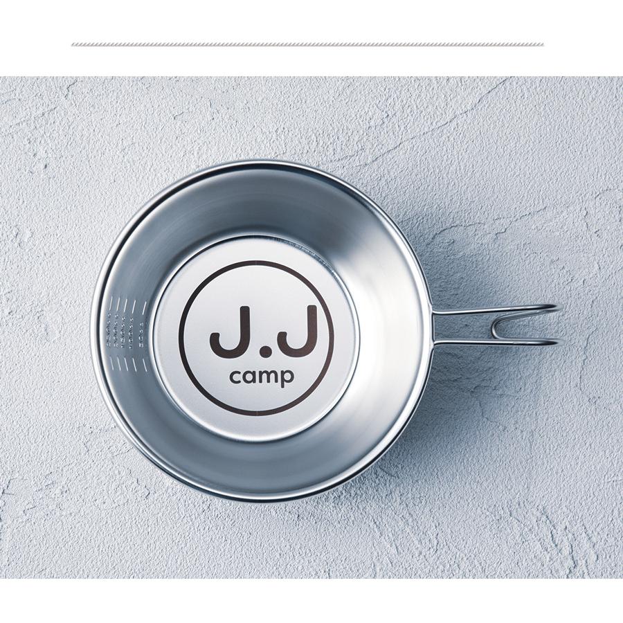 J.J CAMP シェラカップ ステンレス キャンプ 食器 メイド・イン
