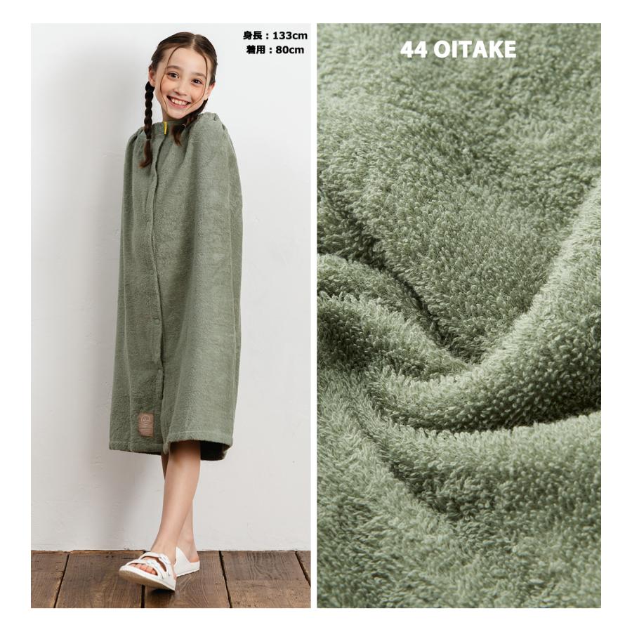 J.J CAMP ラップタオル キッズ 大人 80cm 100cm 巻きタオル レディース