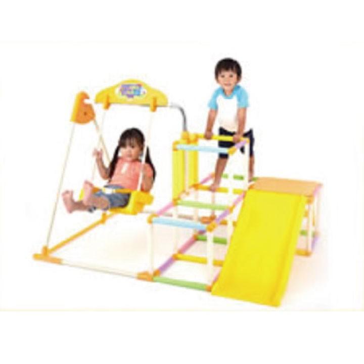 おりたたみキッズパークexブランコ 鉄棒 すべり台が セット ジャングルジム たたんで 収納 子供 誕生日 プレゼント Nowo0012 きっずセレクト Buono 通販 Yahoo ショッピング