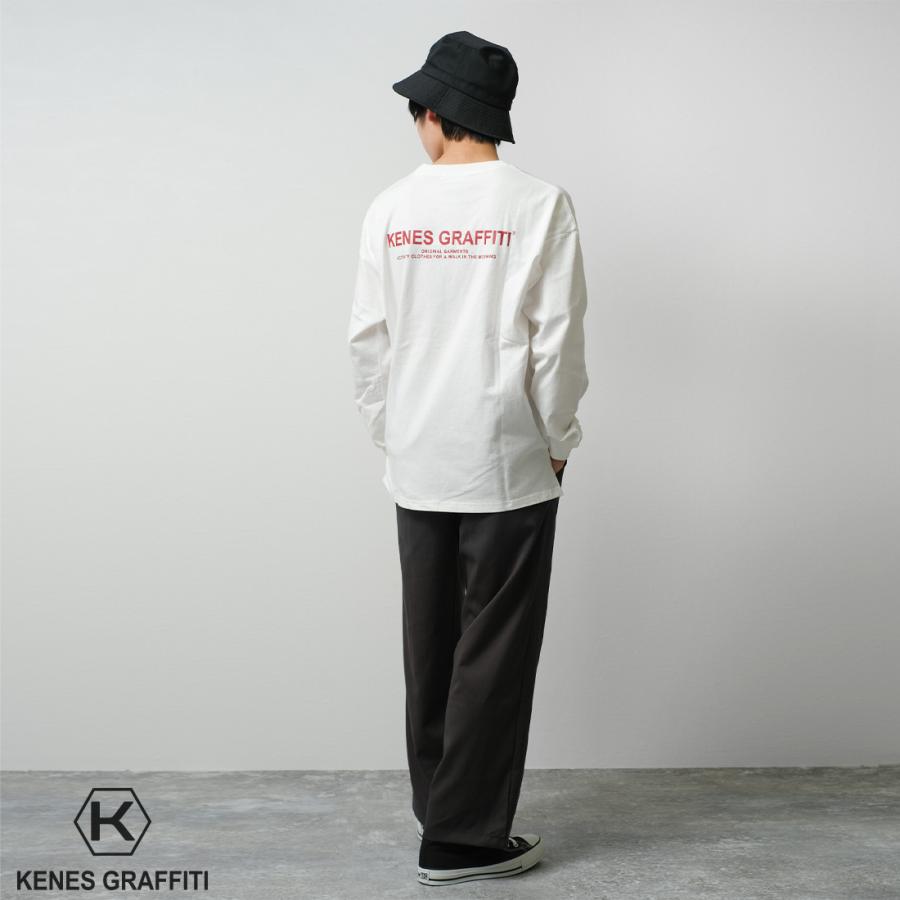 メンズ ポケット付バックプリントロングTシャツ ビッグ メンズ ポケット付バックプリントロングTシャツ ビッグ