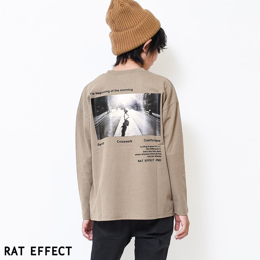 RAT EFFECT 子供服 男の子 ロングTシャツ ロンT フォトプリント RAT EFFECT 子供服 男の子 ロングTシャツ ロンT フォトプリント