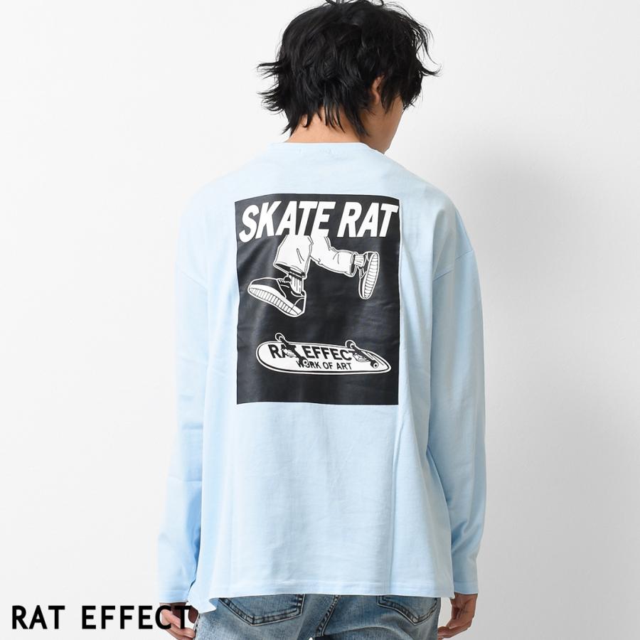 子供服 SKATE RATロングTシャツ トップス 長袖 ゆったり 男の子 キッズ 小学生 中学生 120 130 140 150 160 送料無料 2点までメール便対象｜kids-shushu｜09