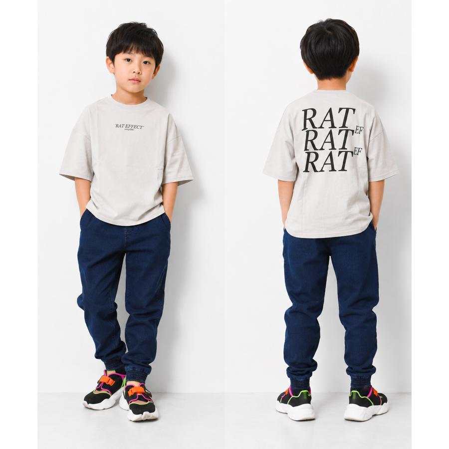 RAT EFFECT（ラットエフェクト） 子供服 男の子 ビッグ 半袖Tシャツ 