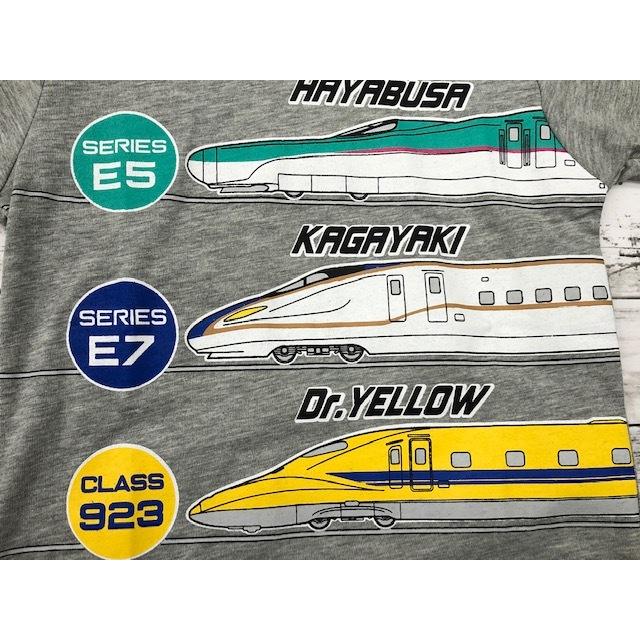 新幹線 電車 乗り物 子供服 男の子 100cm 110cm 1cm 半袖tシャツ はやぶさ こまち かがやき のぞみ ドクターイエロー シンカリオン 4008 キッズ バード 通販 Yahoo ショッピング