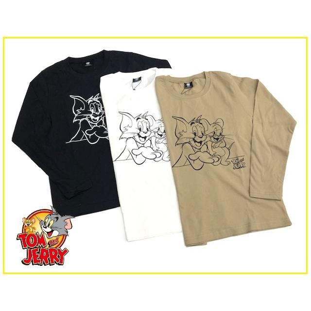 トムとジェリー 長袖Tシャツ 140cm 150cm 160cm ロンT TOM and JERRY