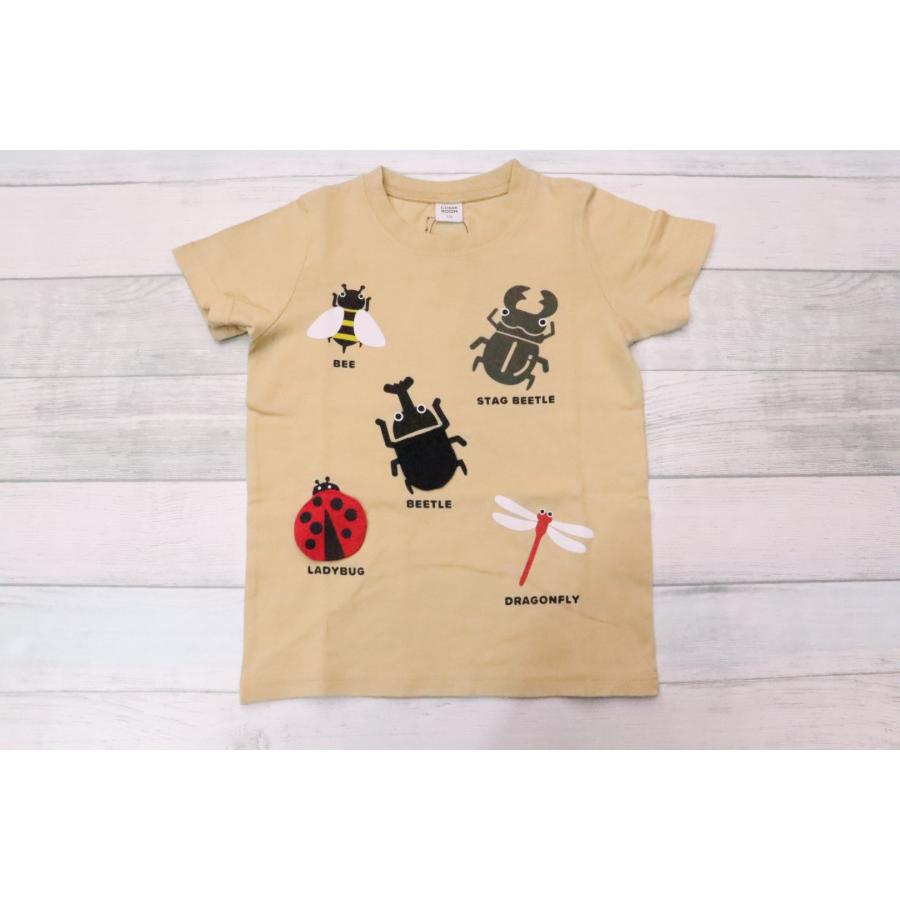 半袖Tシャツ 80cm 90cm 100cm 110cm 120cm 130cm 綿100% 昆虫 カブトムシ トンボ 知育 クワガタ てんとう虫 ハチ 子供服 キッズ 男の子｜kidsbird2｜03