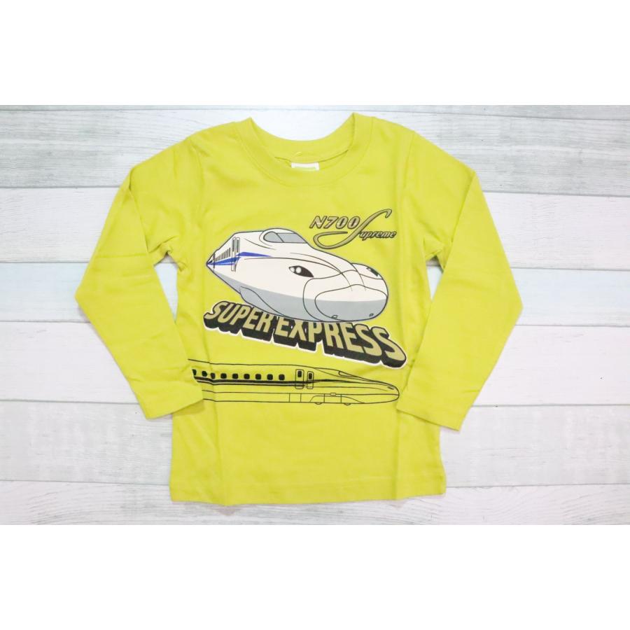 新幹線 電車 長袖 Tシャツ 100cm 110cm 120cm はやぶさ こまち