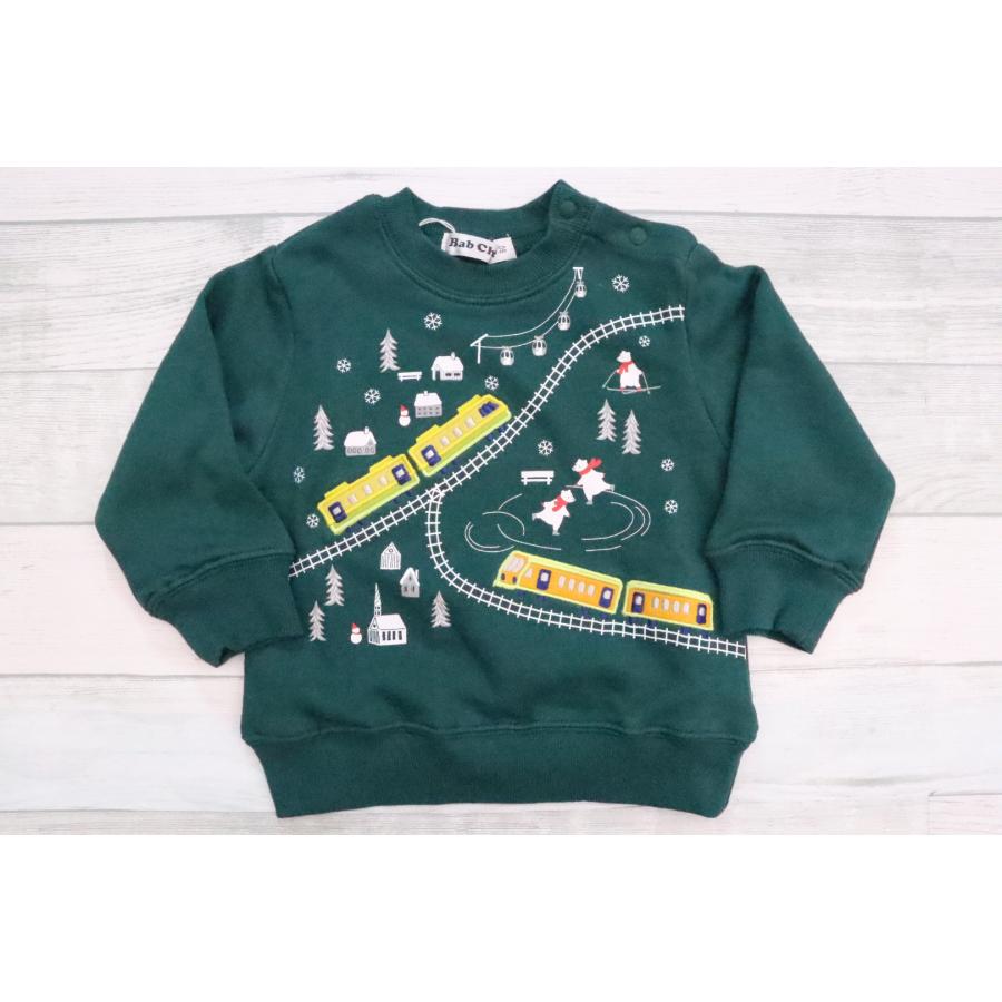 familiar 電車　トレーナー100cm 2枚セット familiar - ファミリア 電車 トレーナー 2枚セットの通販 by kids used