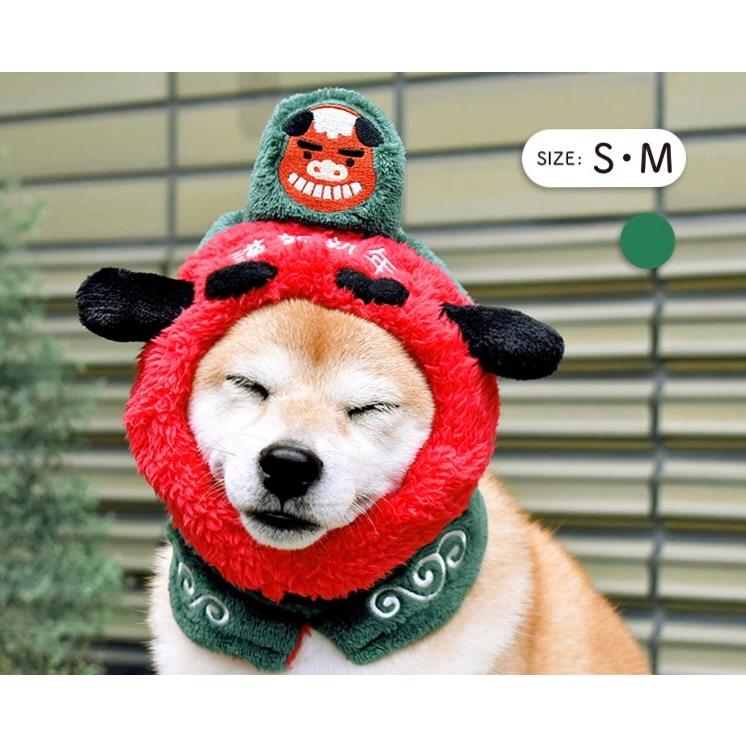 PET QUEEN（ペットクイーン） 犬服 ドッグウェア 獅子舞 フード 犬
