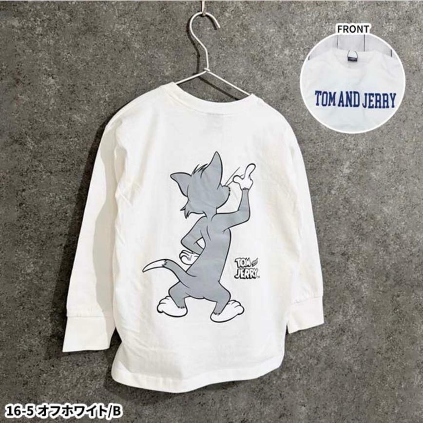 トムとジェリー 長袖 Tシャツ 110cm 120cm 130cm 140cm 150cm 160cm 綿 