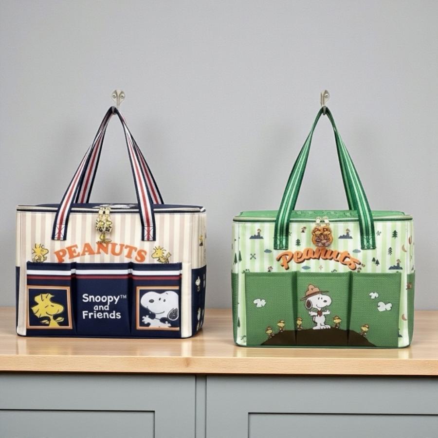 スヌーピー保冷保温BIGマルチバッグ レジカゴバッグ 収納 マザーズ