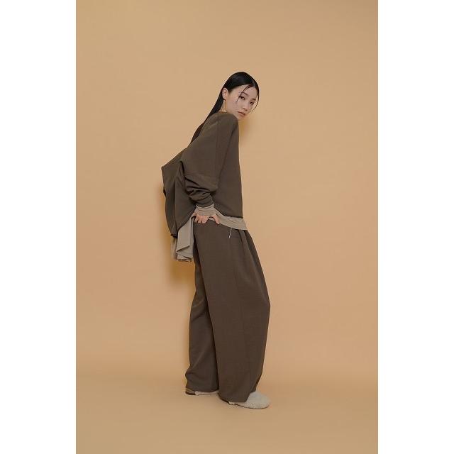 CYAN TOKYO シアントウキョウ チュールコンビフロントスリットTOPS