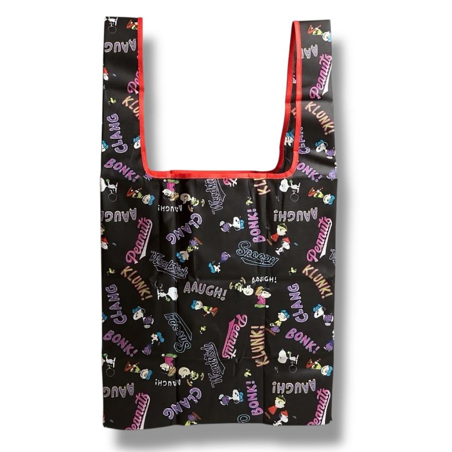 SNOOPYコンパクトエコバッグ 折りたたみ スヌーピー キャラクター