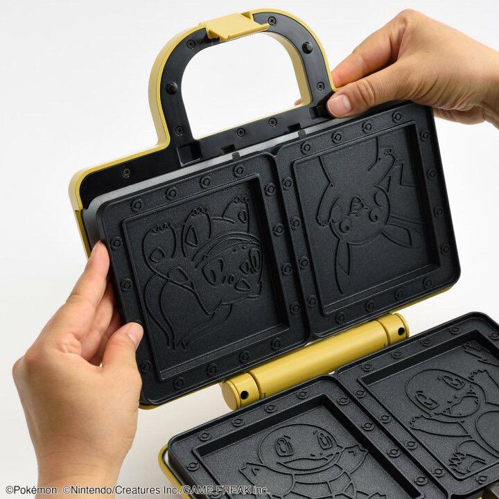 BRUNO】×【ポケモンホットサンドメーカー】 ダブル イエロー ホット