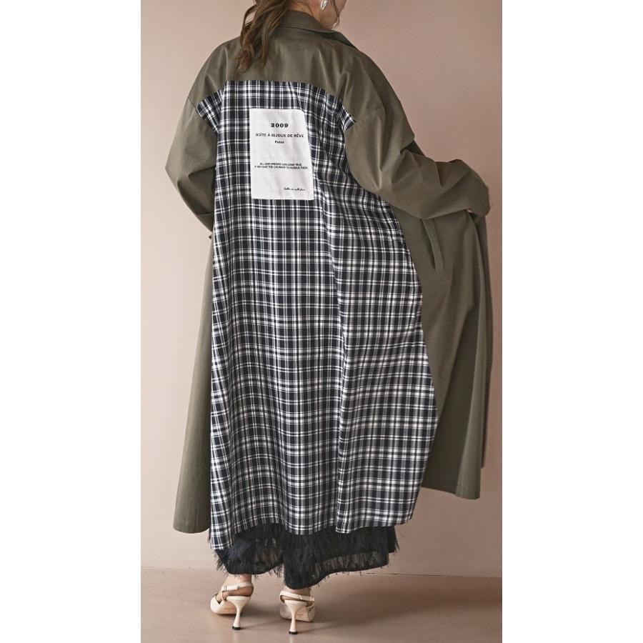 バックチェックコート Dos Diosas D8563 : bequadro - 通販 - Yahoo