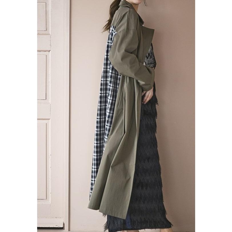 バックチェックコート Dos Diosas D8563 : bequadro - 通販 - Yahoo