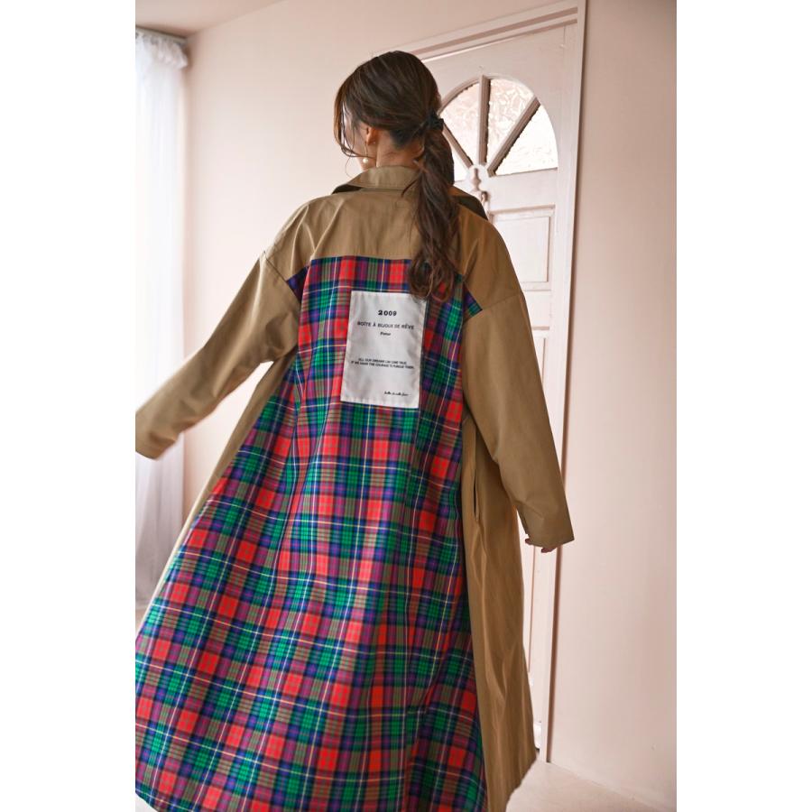 バックチェックコート Dos Diosas D8563 : bequadro - 通販 - Yahoo