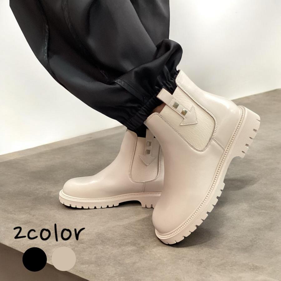 アウトレット JOSINY 裏起毛サイドゴアショートブーツ : bequadro