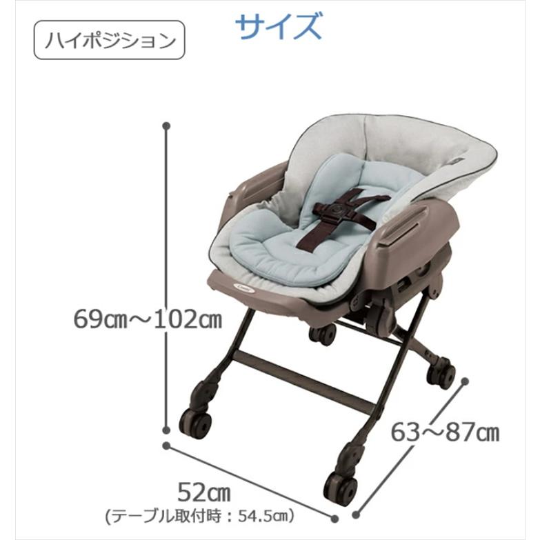 送料無料 美品 ネムリラ FF キャンディベージュSB 手動ハイローチェア 