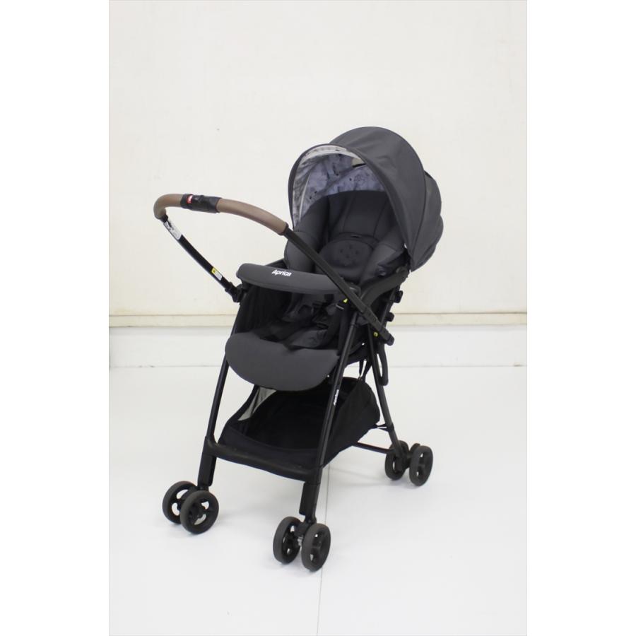 ✨美品 ✨ Aprica カルーンエアー メッシュ AB 2177782 karoon 送料無料 カルーンエアー メッシュ AB グレー 2177783